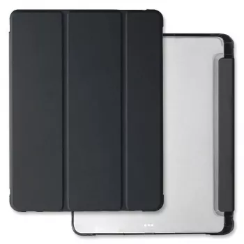 Mercury Clear bagcover til iPad Pro 13 inch (M4 2024/M5 2025) - sort ramme, transparent bagside