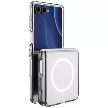 UNIQ LifePro Xtreme Magclick ladecover til Samsung Galaxy Z Flip8 - transparent