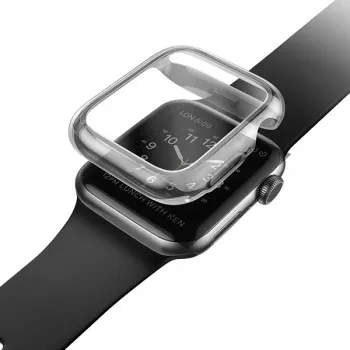 UNIQ Garde beskyttelsescover til Apple Watch 40 mm (Series 4/5/6/SE/SE2/SE3) - røggrå