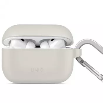 UNIQ Vencer Silikone-etui til Apple AirPods Pro 2. generation (2022/2023) - Kridtgrå