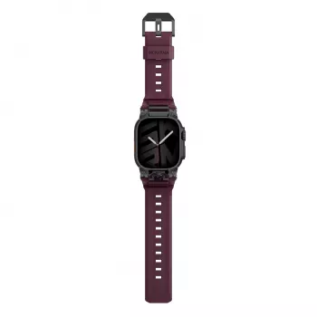Skinarma Talon armbånd til Apple Watch Ultra 49mm Burgunderød