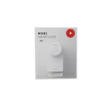 Nuki Smart Lock GO CH-cylinder (5. generation) - smart dørlås, Bluetooth 5.0, Thread, Matter-kompatibel, sort