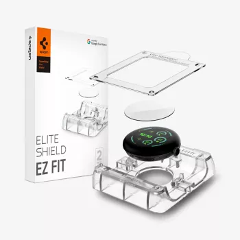 Spigen Elite Shield EZ Fit 2-pak hydrogel-film skærmbeskyttelse til Google Pixel Watch 3/4/5 (45 mm) Klar
