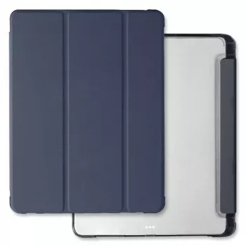 Mercury Clear Back Cover til iPad Pro 13 inch (M4 2024/M5 2025) - Navy Blue