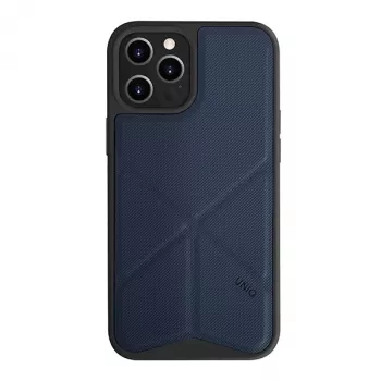 UNIQ Transforma folio-cover til iPhone 12 Pro Max - Elektrisk blå