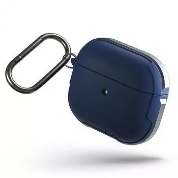 UNIQ Valencia antibakterielt cover til AirPods 3. generation blå