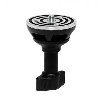Manfrotto 520BALLSHX 75 mm halvkugle med kort håndtag til stativnivellering