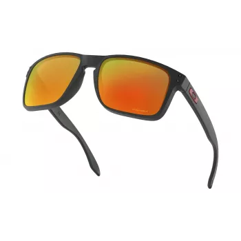 Oakley Holbrook XL solbriller - matsort / Prizm Black Polarized