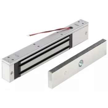 GENWAY elektromagnetisk døråbner ZE-280-2, 280 kg holdekraft, overflademontage, fail-safe, 12/24V DC