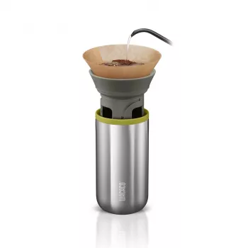 Wacaco Cuppamoka bærbar pour-over-kaffemaskine med termokop