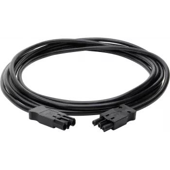 Kopp GST18i3 forbindelseskabel stik-stik 1,5 mm² 5 m sort