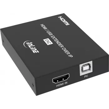 InLine® KVM-extender over IP, HDMI Full HD, 150m, sender (TX)