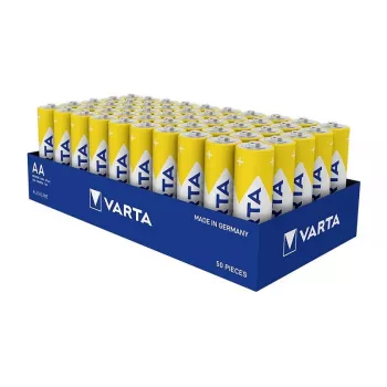 VARTA Energy AA Mignon Alkaline Batteries LR6 1.5 V, Tray of 50