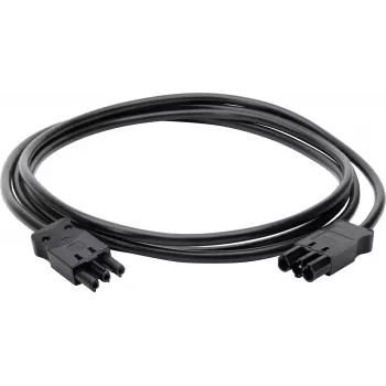 Kopp forbindelseskabel kompatibel med GST-stiksystem, M/M, 1,5 mm², 3 m, sort
