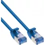 InLine® Slim patchkabel U/FTP PiMf Cat.6A blå 1,5 m