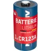 ANSMANN 1510-0072 CR123A lithiumbatteri – 3V 1600mAh, høj energitæthed, 10 års holdbarhed (storpakning)