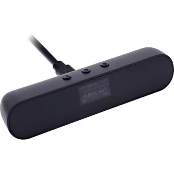 InLine® Bluetooth 5.4 audio-transmitter med OLED-display, 3,5 mm jack og Toslink-indgang