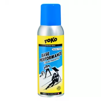 TOKO Base Performance flydende paraffin blå skivoks 125 ml - kolde forhold