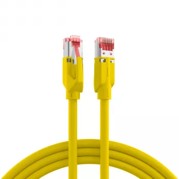 EFB Elektronik Cat.6A S/FTP LSZH RJ45 patchkabel, 50 m, gul