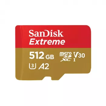 SanDisk Extreme Go A2 U3 V30 microSDXC 512GB-hukommelseskort