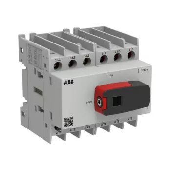 ABB OT Plus OT63G1-6BS63 A 6-Pole Load Break Switch with Handle, 63 A