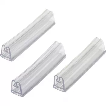 BRADY DuraSleeve mærkehylstre til ledninger, B-345 polyolefin, hvid, 38,1 mm længde, til 16-12 AWG-ledninger, 250 pr. rulle