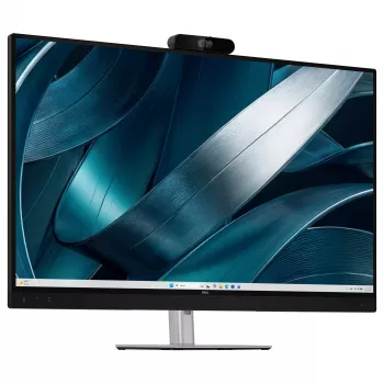 DELL P4326QEB 42,5 inch 4K Ultra HD IPS-skærm med USB-hub, højdejusterbar, højttalere, VESA-beslag