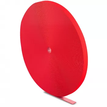 LABEL THE CABLE LTC PRO Roll Strap, double-sided hook and loop roll, 25m red