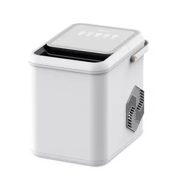 Maestro MR-821 isterningemaskine 10-12 kg/24h, 2,2L tank, Bullet Ice, elektronisk styring, gennemsigtigt låg
