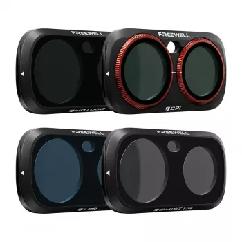 Freewell Insta360 Luna Ultra hverdagsfiltersæt (4 dele) - ND8, ND16, ND32, CPL