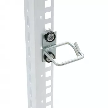 Triton RAX-D3-X44-X3 kabelstyringsholder, stål, sort, 40x40mm