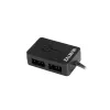 Zalman ZM-4PALC ARGB-controller - 4-port addressable RGB-hub med magnetmontering
