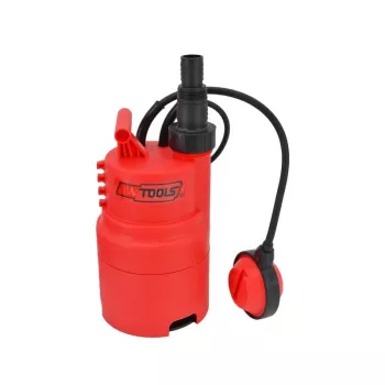 AWTOOLS AW85000 Submersible Dirty Water Pump 750W 12500L/h 8m Head with Float Switch and Multi-Adapter