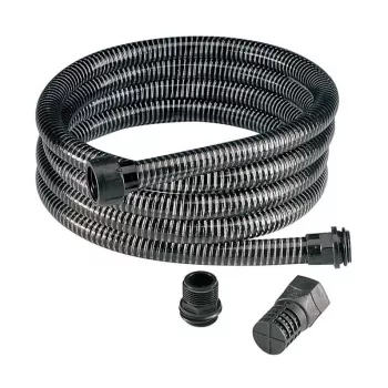IMULETKU 7m tung sugeslange af forstærket PVC med bundventil og spændbånd, 1 inch