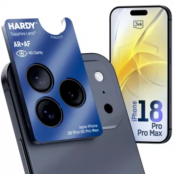 3MK PROTECTION Apple iPhone 18 Pro / 18 Pro Max - 3mk Hardy safir-linse