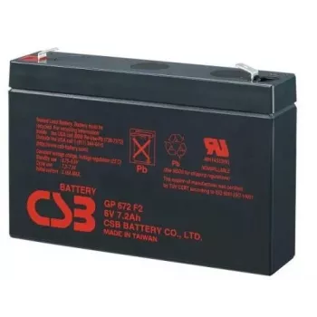Batteri GP672 F2 6V 7,2Ah