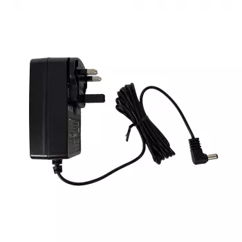 Labelmate UK-strømforsyning til MC/MC+ 15V-DC. Inkluderet