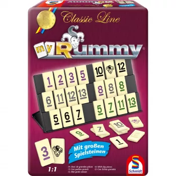 Schmidt Spiele Classic Line MyRummy i metaldåse