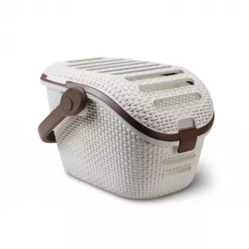 CURVER transportkasse til kæledyr 51x38x33 cm creme