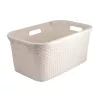 CURVER vasketøjskurv Style 45L 59,2x38x27cm creme