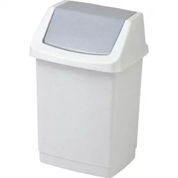 CURVER Click-it 50L pedalaffaldsspand, grå, 38,5 x 33,5 x 63,5 cm