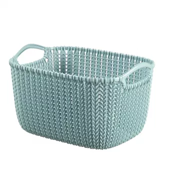 CURVER kurv Knit S rektangulær 8L 30x22x17cm blå