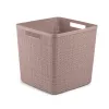 CURVER kurv Jute firkantet 17L 28x28x27cm rosa