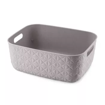 CURVER Softex M opbevaringskurv 12,5L gråbrun 37,9x29,2x14,3cm