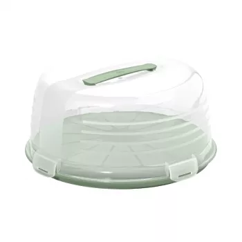 CURVER rund kageboks Ø34,7x15,6 cm grøn