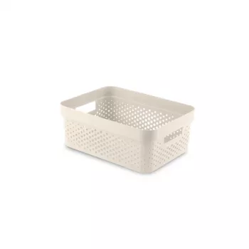 CURVER Infinity Recycled 11L opbevaringsboks 36x27x14 cm Oasis White