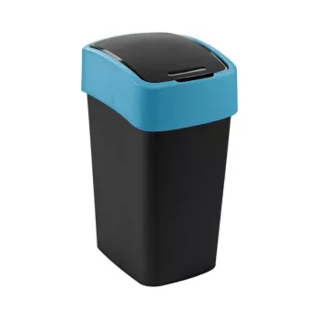 CURVER Flip Bin 25L affaldsspand sort/blå