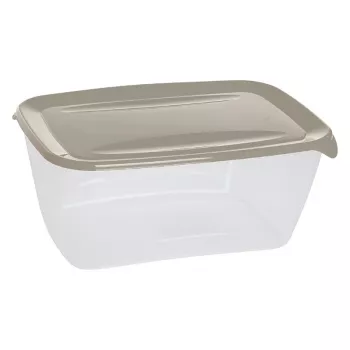 CURVER Fresh&Go rektangulær fødevarebeholder 5L beige