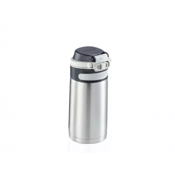 LEIFHEIT Thermo Mug Flip 350 ml sølv