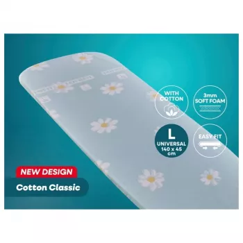 LEIFHEIT strygebrætbetræk Cotton Classic L/Universal 140x45cm